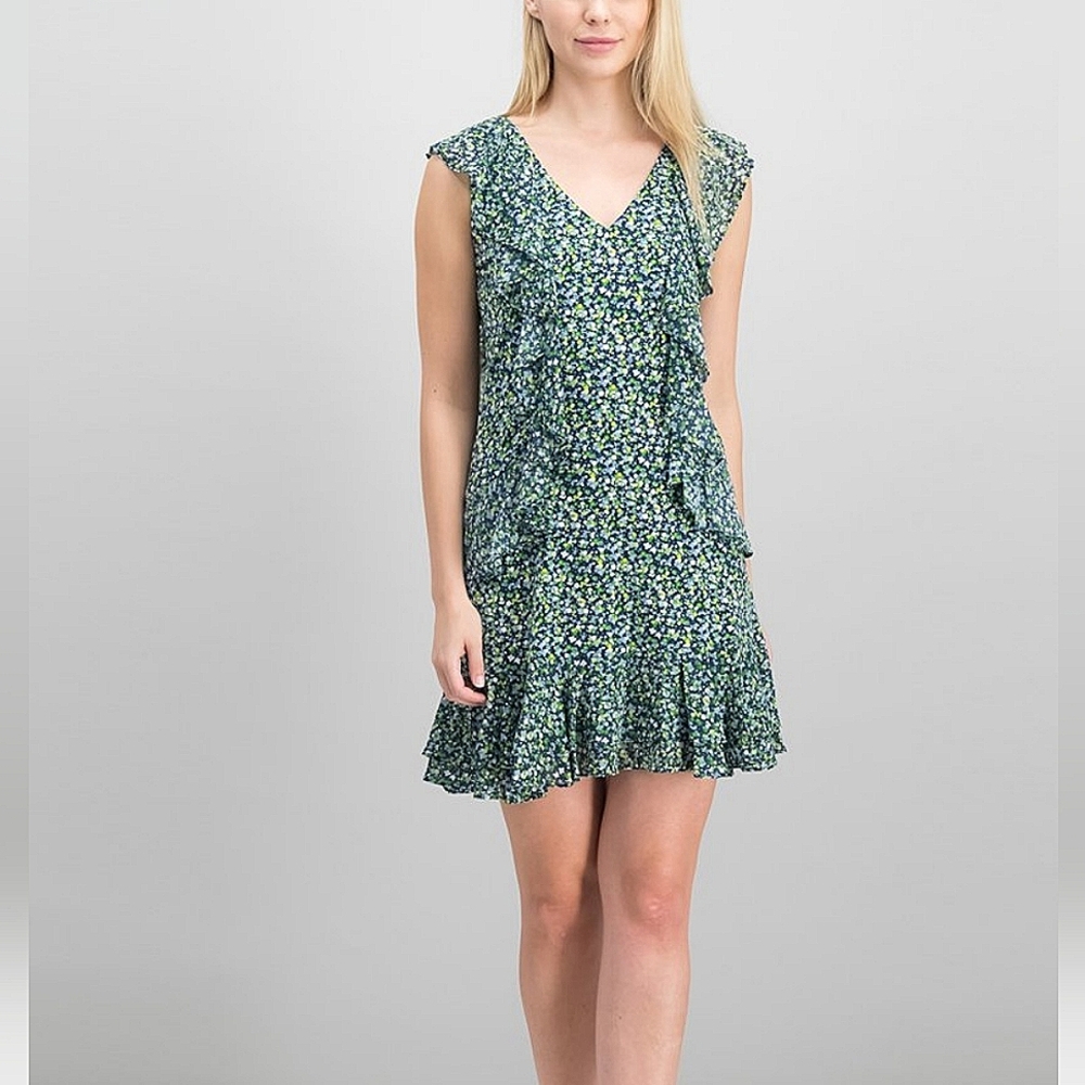 Michael Michael kors Ruffle Dainty floral dress